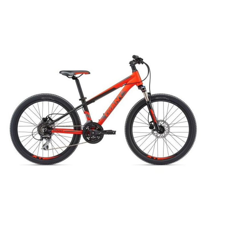 Велосипед Giant XtC SL Jr 24 2018 Red silver black