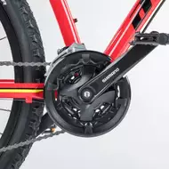 Велосипед Author Solution 19" (22) красный/черный/салатовый