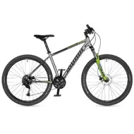 Велосипед Author Solution 19" (22) серебро/черный/салатовый