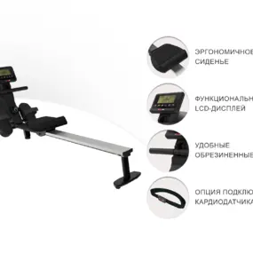 Гребной тренажер UNIXFIT Techno Rower 410