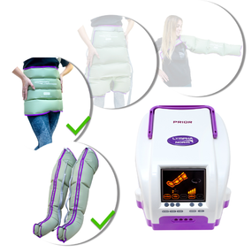 Лимфодренажный аппарат LymphaNorm Prior + 2 манжеты для ног (XL) + талия ( XL / XXL)