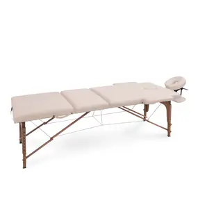 Складной массажный стол Unix  Standard 3 Section Beige