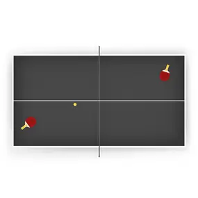 Теннисный стол UNIX line Extra Outdoor 6 mm ACP (Black)