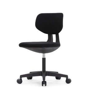 Эргономичное кресло Falto Rookie (регулируемая спинка, ткань, чёрный)
