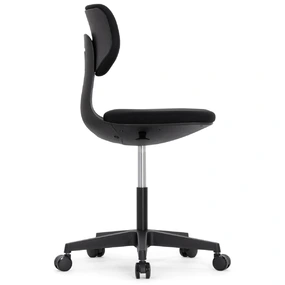 Эргономичное кресло Falto Rookie (регулируемая спинка, ткань, чёрный)